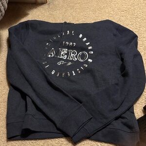 Aeropostale Dark Blue Logo Sweatshirt